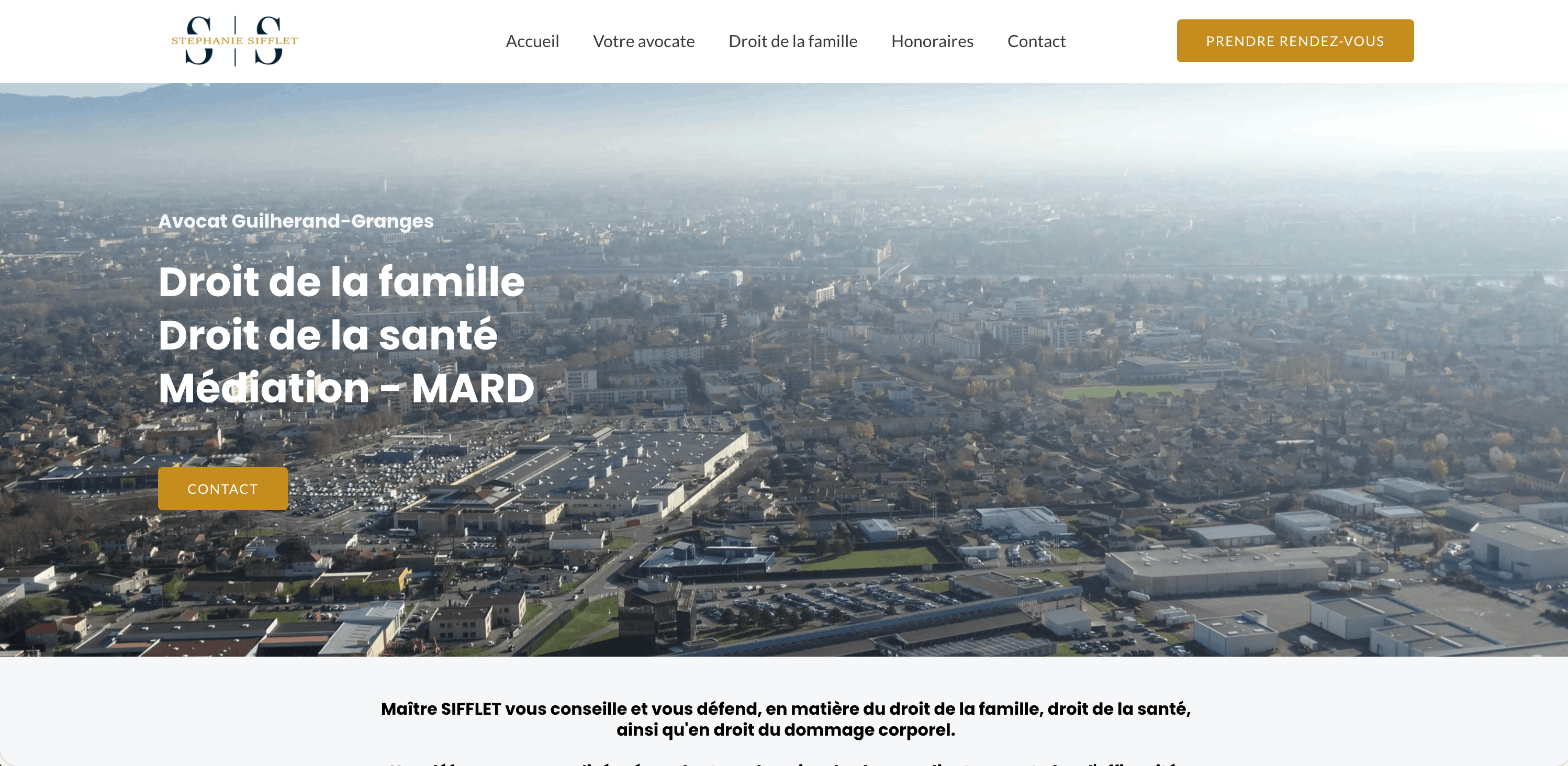 Aperçu du site de Maître Sifflet